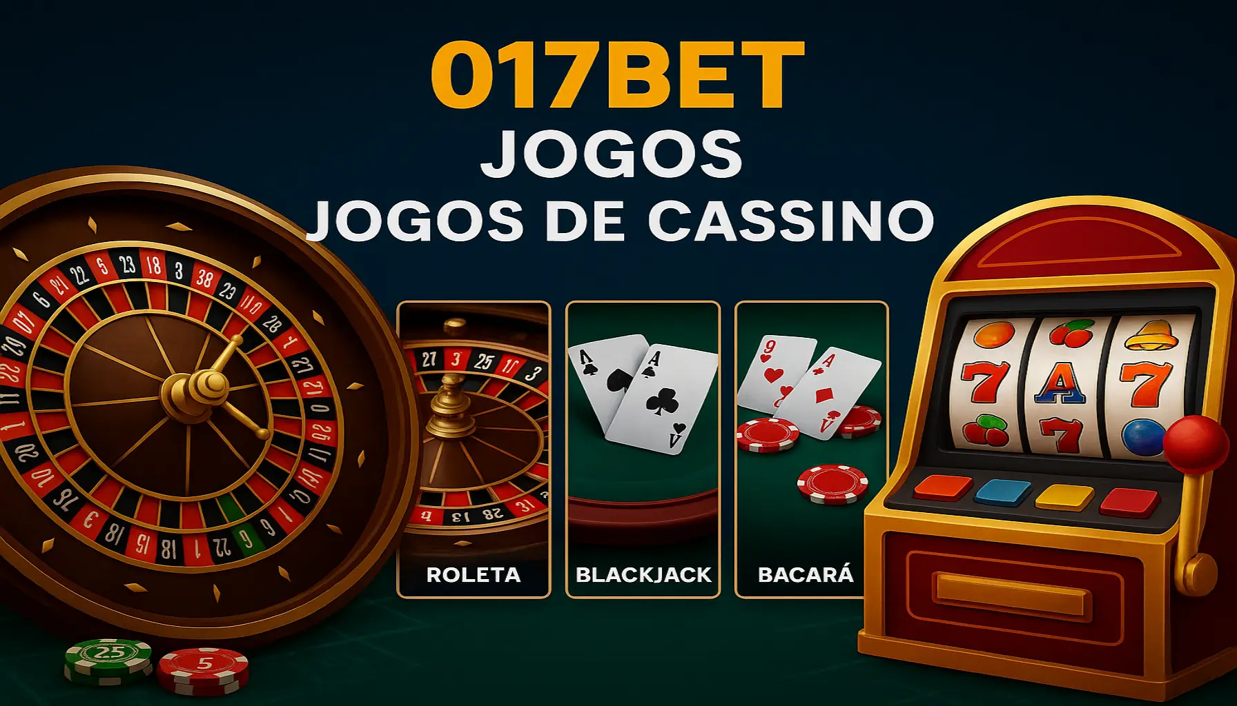 Jogos de cassino online inovadores e emocionantes na 017BET