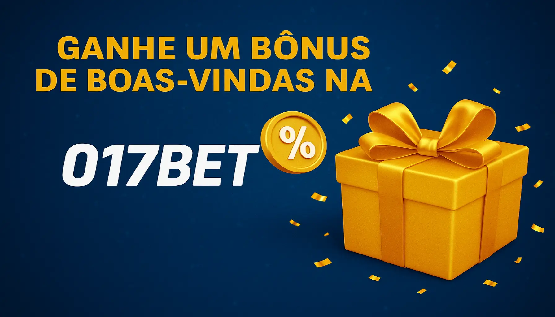 Criar uma nova Conta no plataforma 017BET